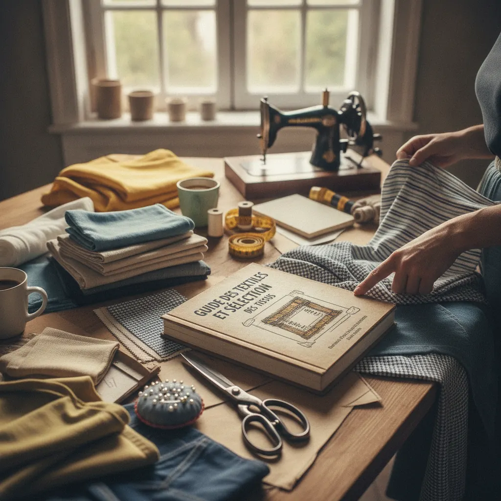 Comment repérer et stabiliser le droit-fil sur la table de travail ?